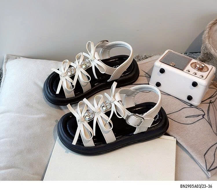 SANDAL NƠ GẤN ĐÁ