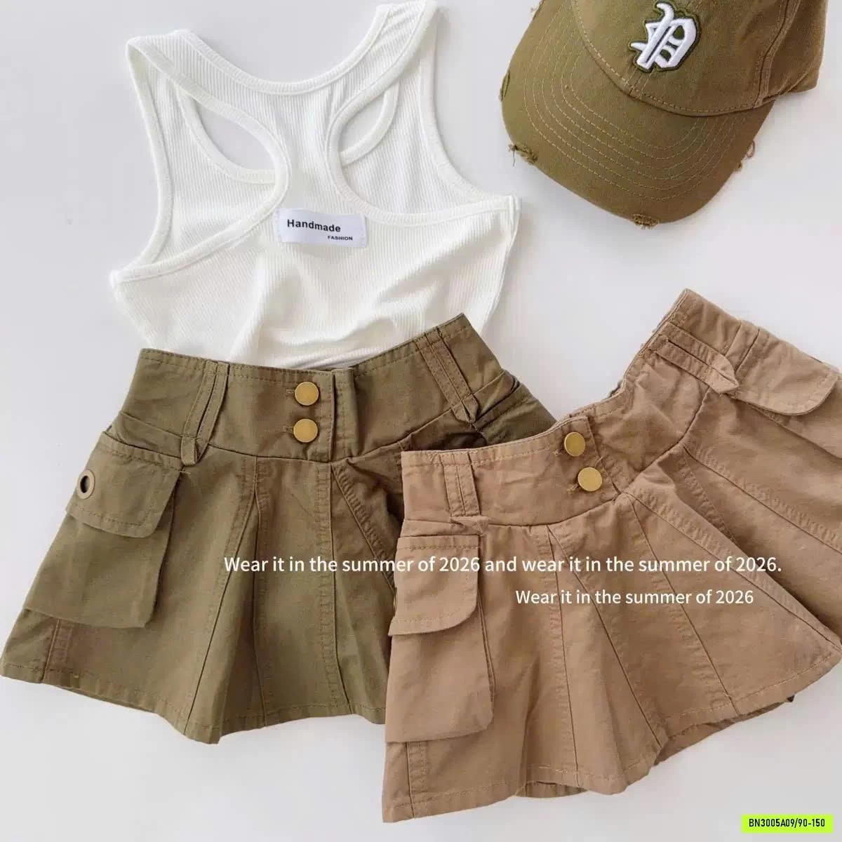 ÁO BA LỖ MIX CV XẾP LY T&QKIDS