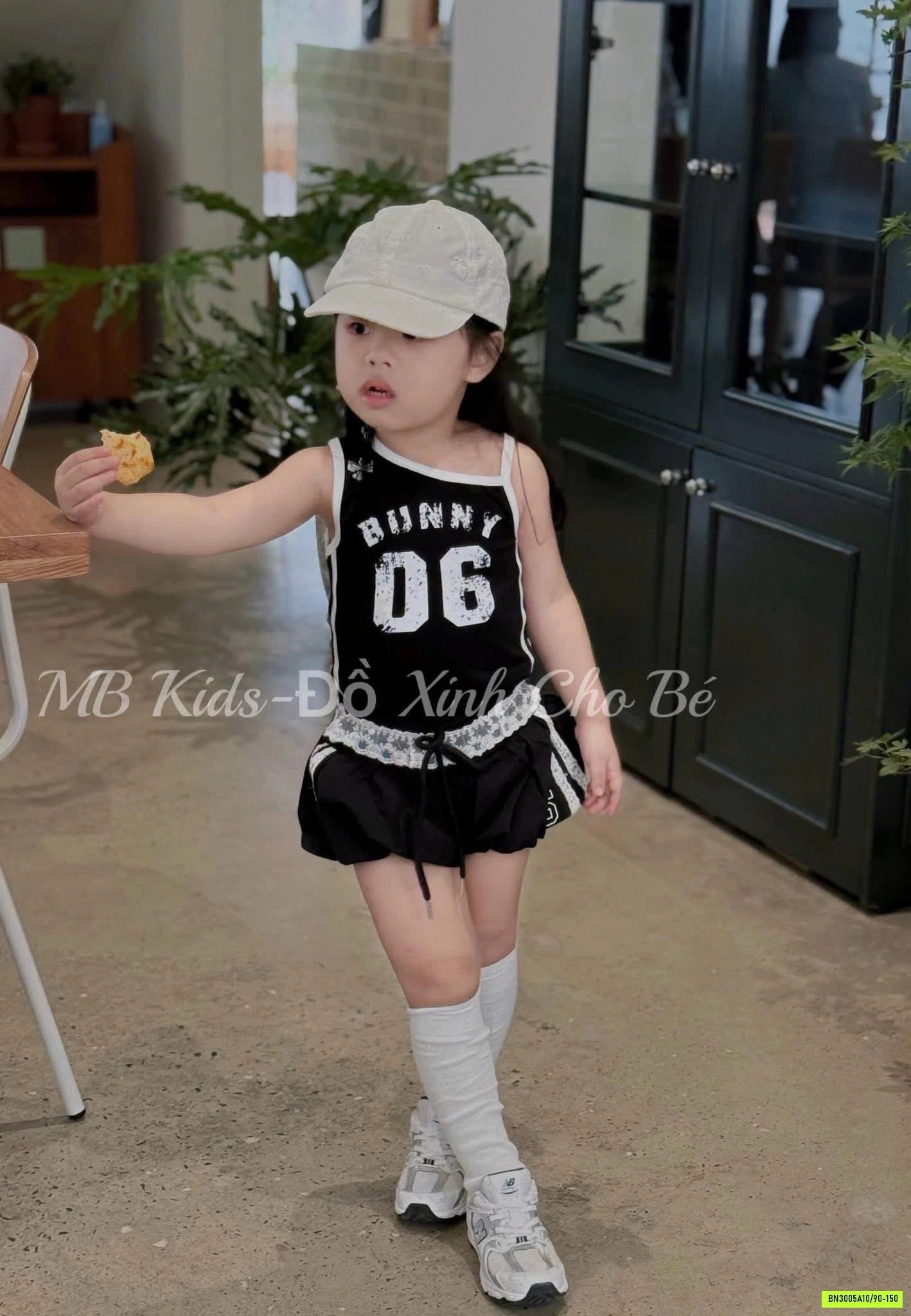ÁO 2 DÂY MIX QUẦN BÍ ĐEN