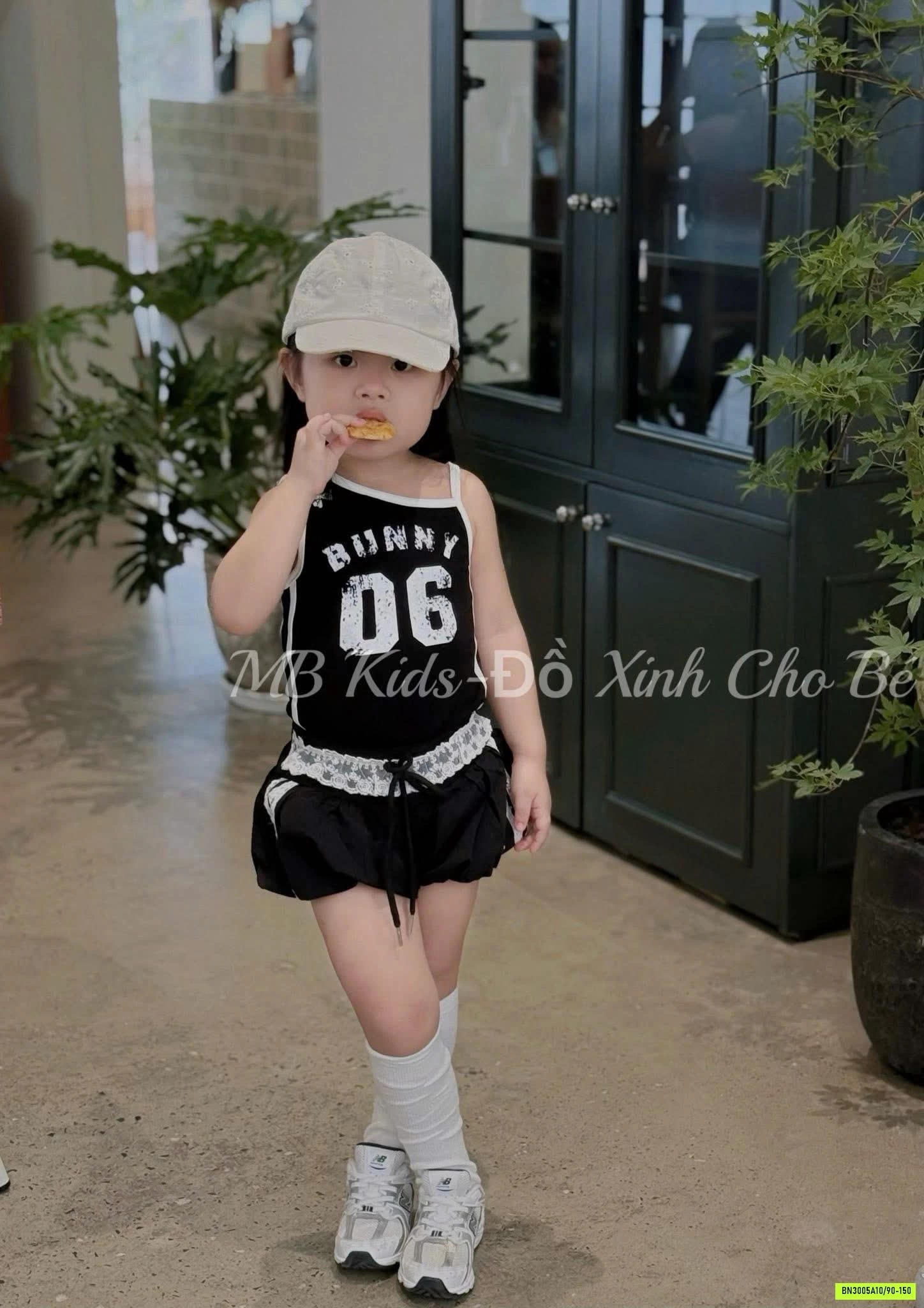 ÁO 2 DÂY MIX QUẦN BÍ ĐEN