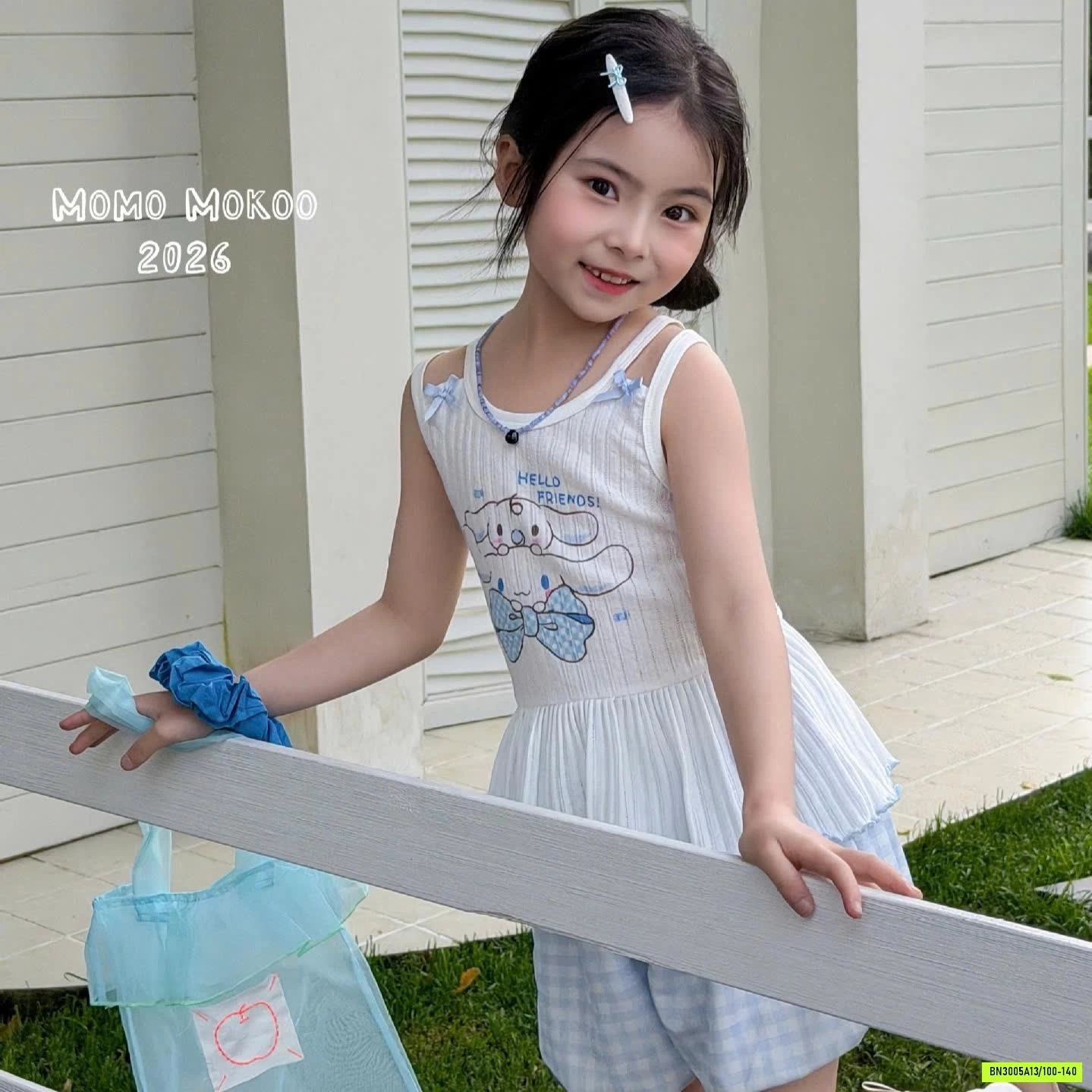 ÁO 2 DÂY QUẦN BÓ SANRIO XINH XẮN