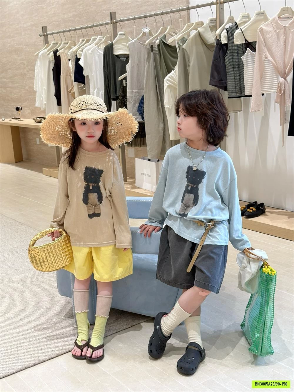 JEANS LỬNG BASIC TÚI SAU XDJ