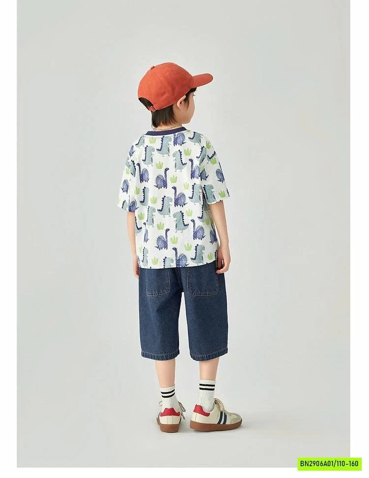 ÁO THUN IN HÌNH KHỦNG LONG NHỎ