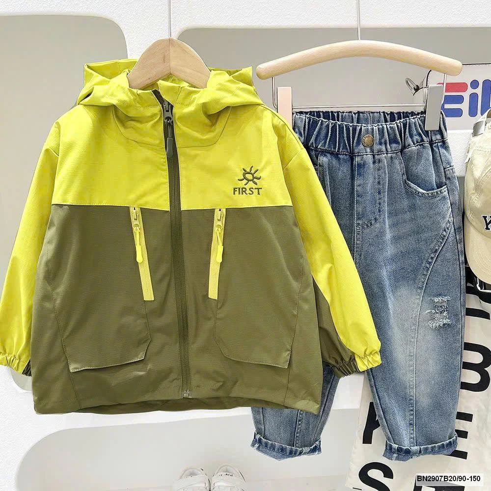 ÁO KHOÁC GIÓ KÈM MŨ NHÀ KACADY