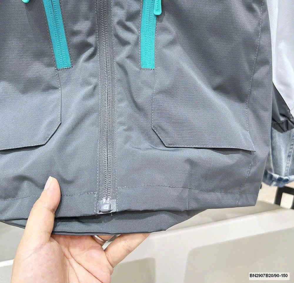 ÁO KHOÁC GIÓ KÈM MŨ NHÀ KACADY