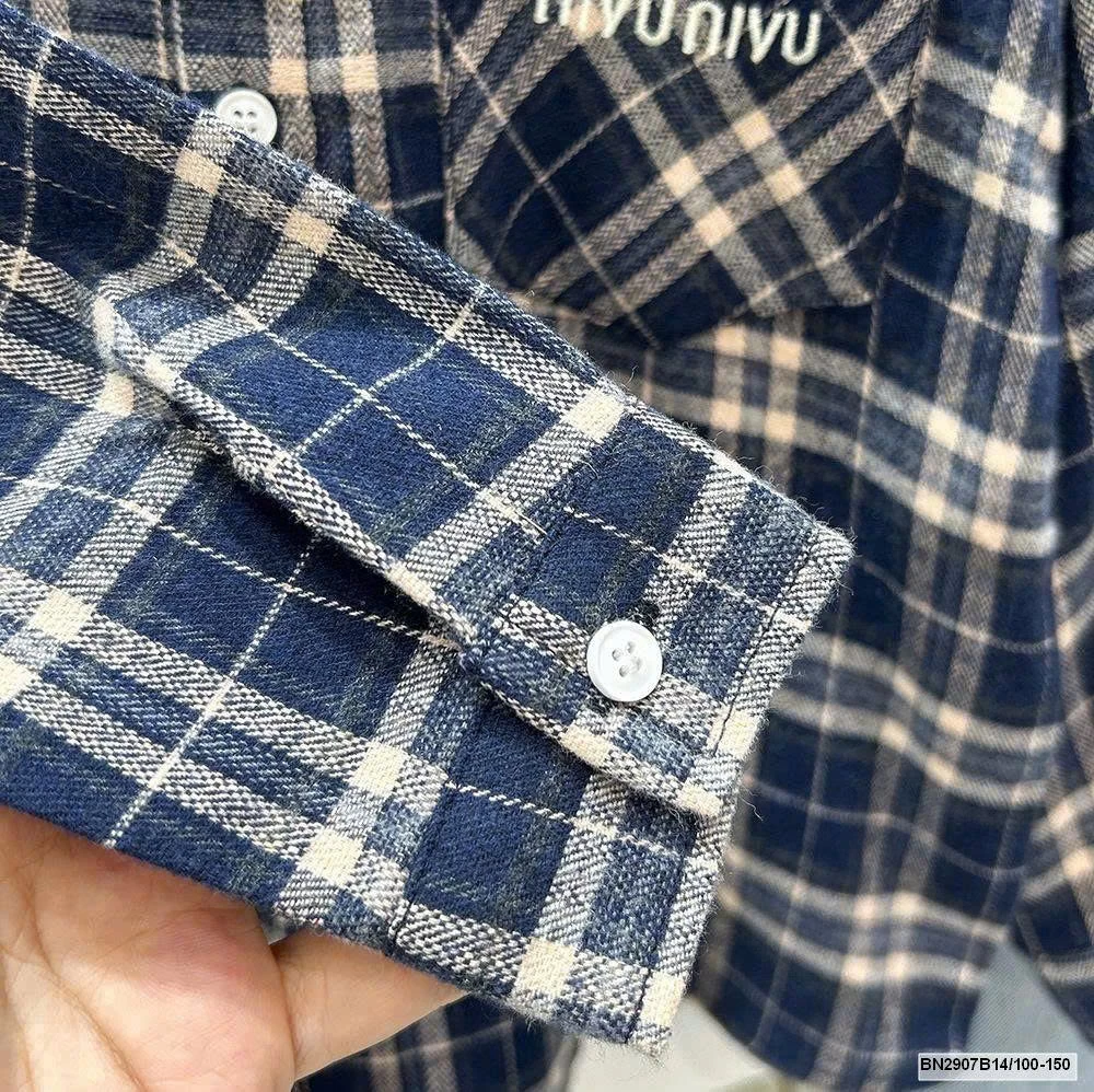 ÁO SƠ MI BÉ TRAI KACADY