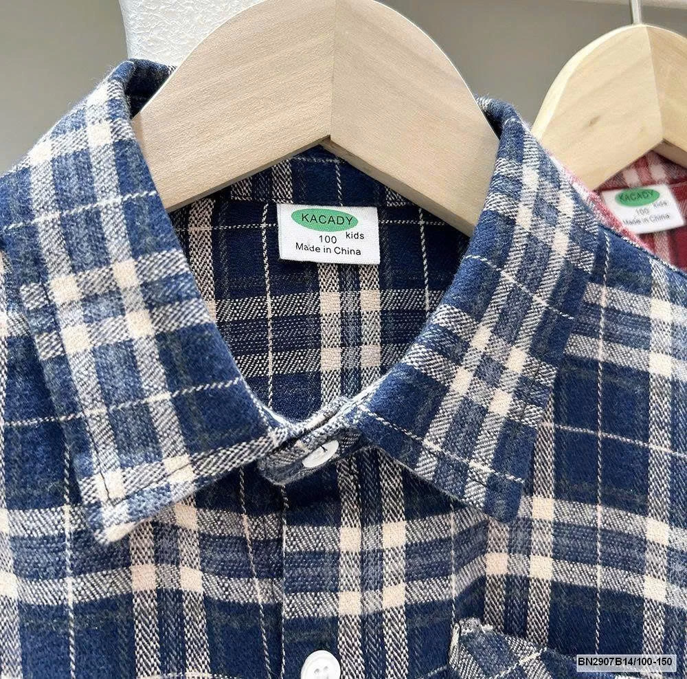 ÁO SƠ MI BÉ TRAI KACADY