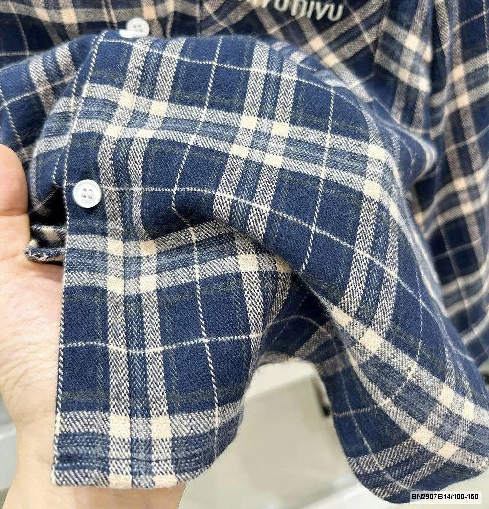 ÁO SƠ MI BÉ TRAI KACADY