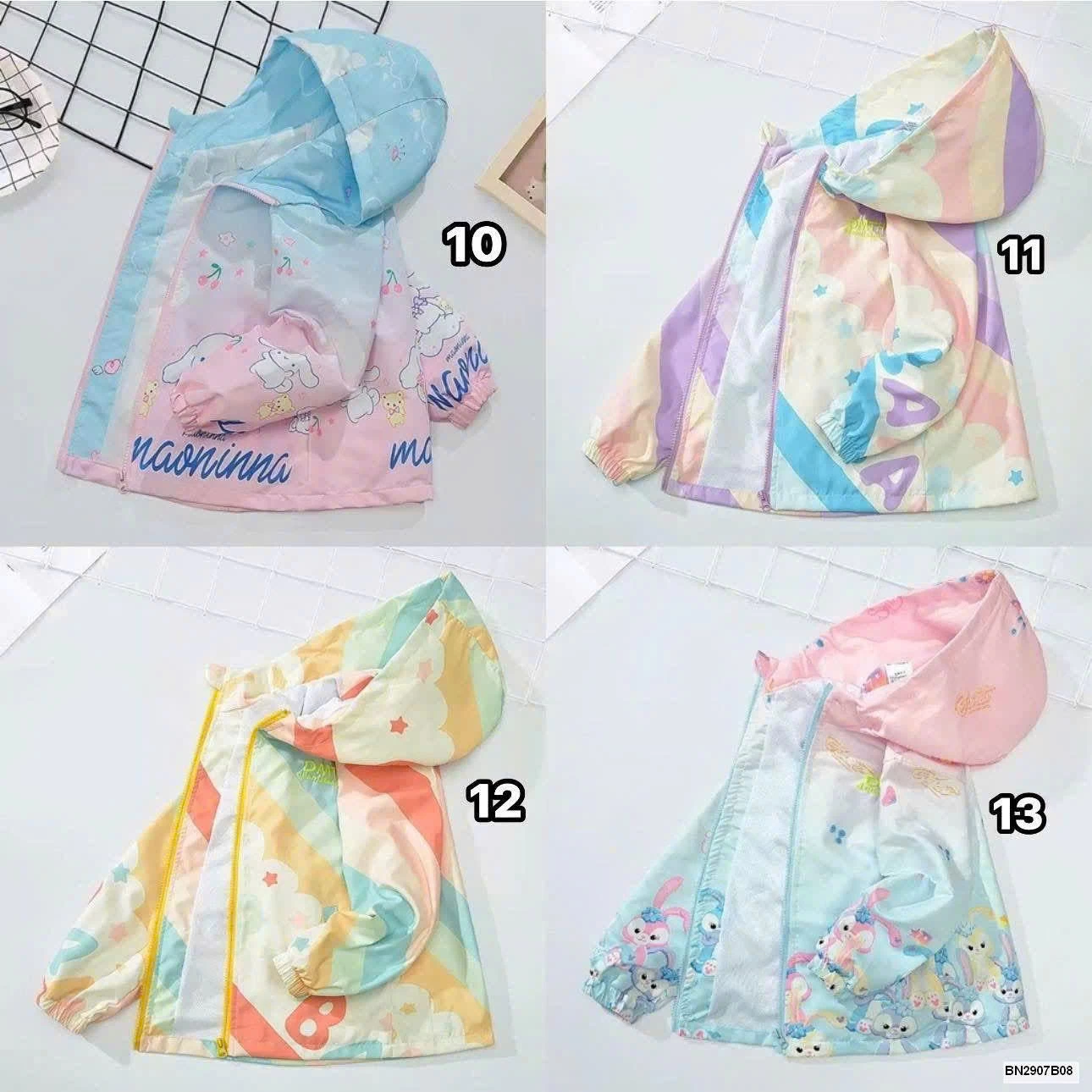 KHOÁC GIÓ 2 LỚP SZ ĐẠI