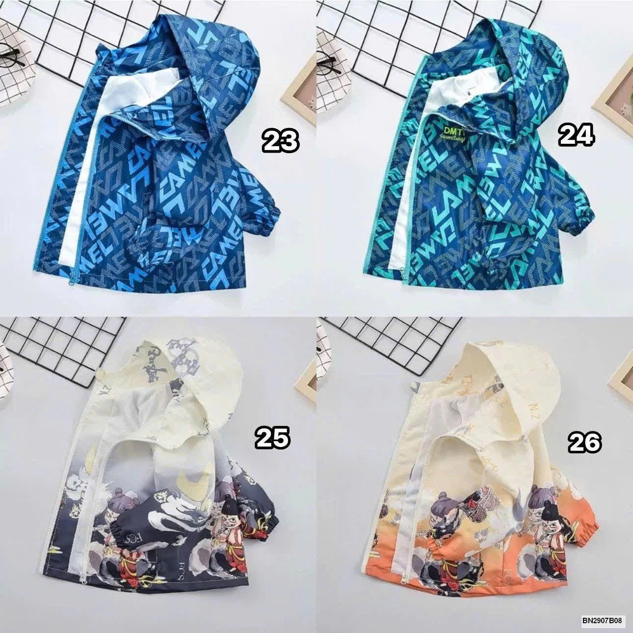 KHOÁC GIÓ 2 LỚP SZ ĐẠI