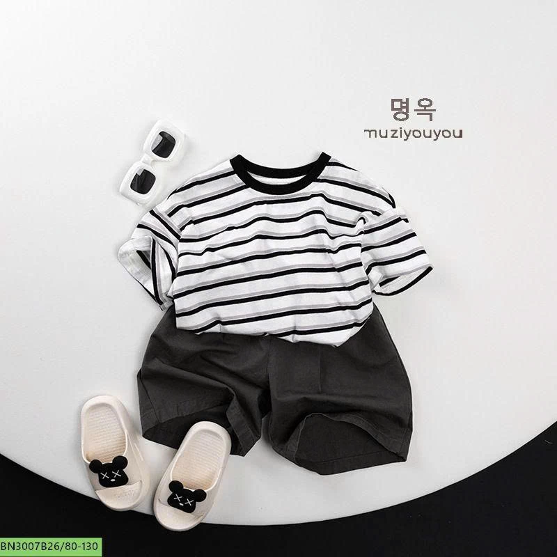 ÁO THUN KẺ NGANG XUẤT HÀN