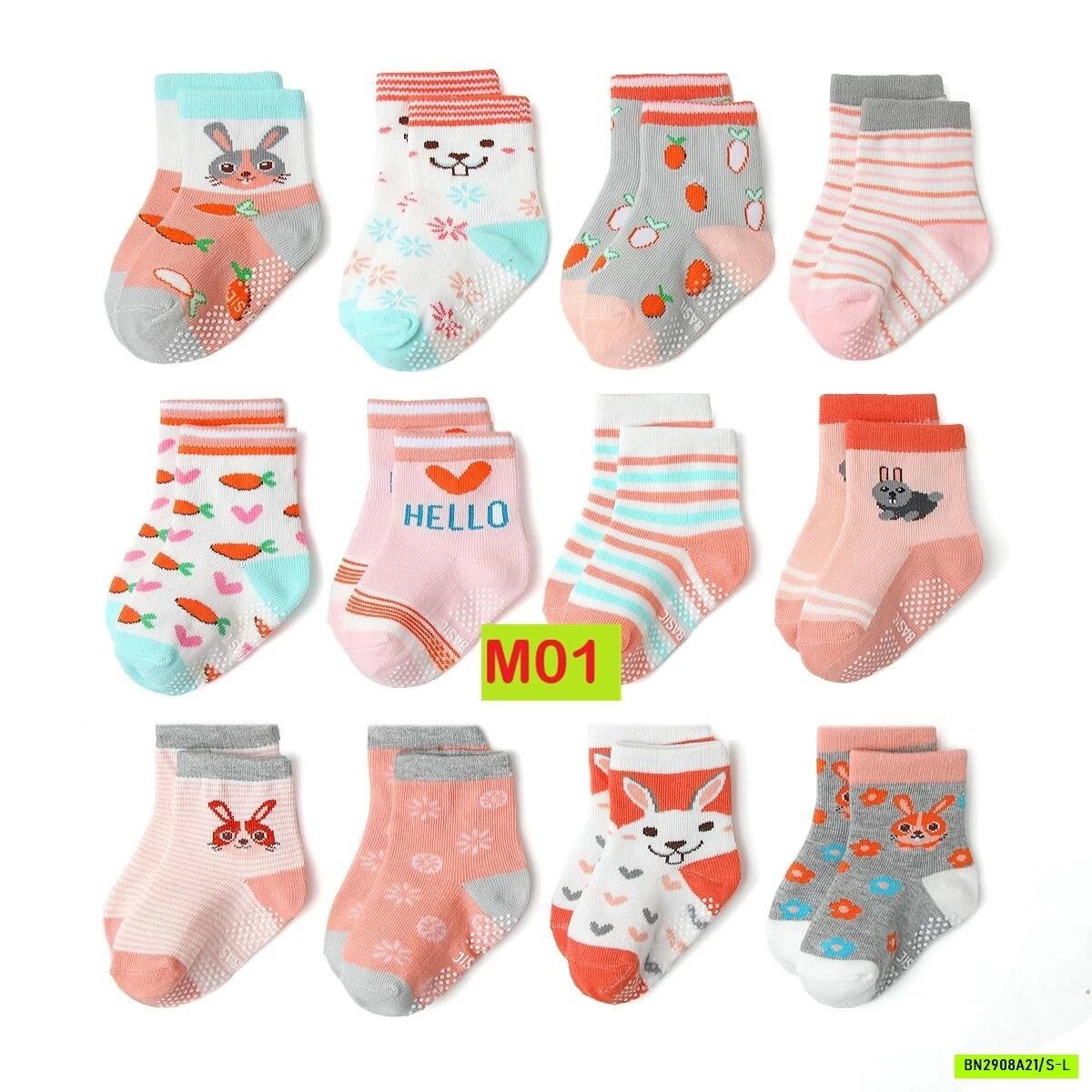 COMBO 12 ĐÔI TẤT XUẤT DƯ SIÊU XINH