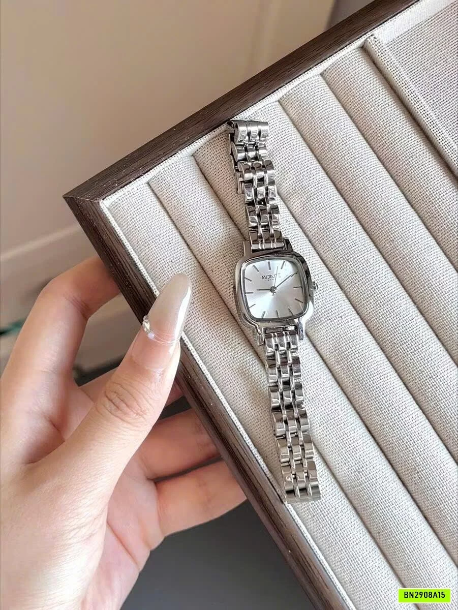 ĐỒNG HỒ NỮ MẶT VUÔNG NHỎ XINH