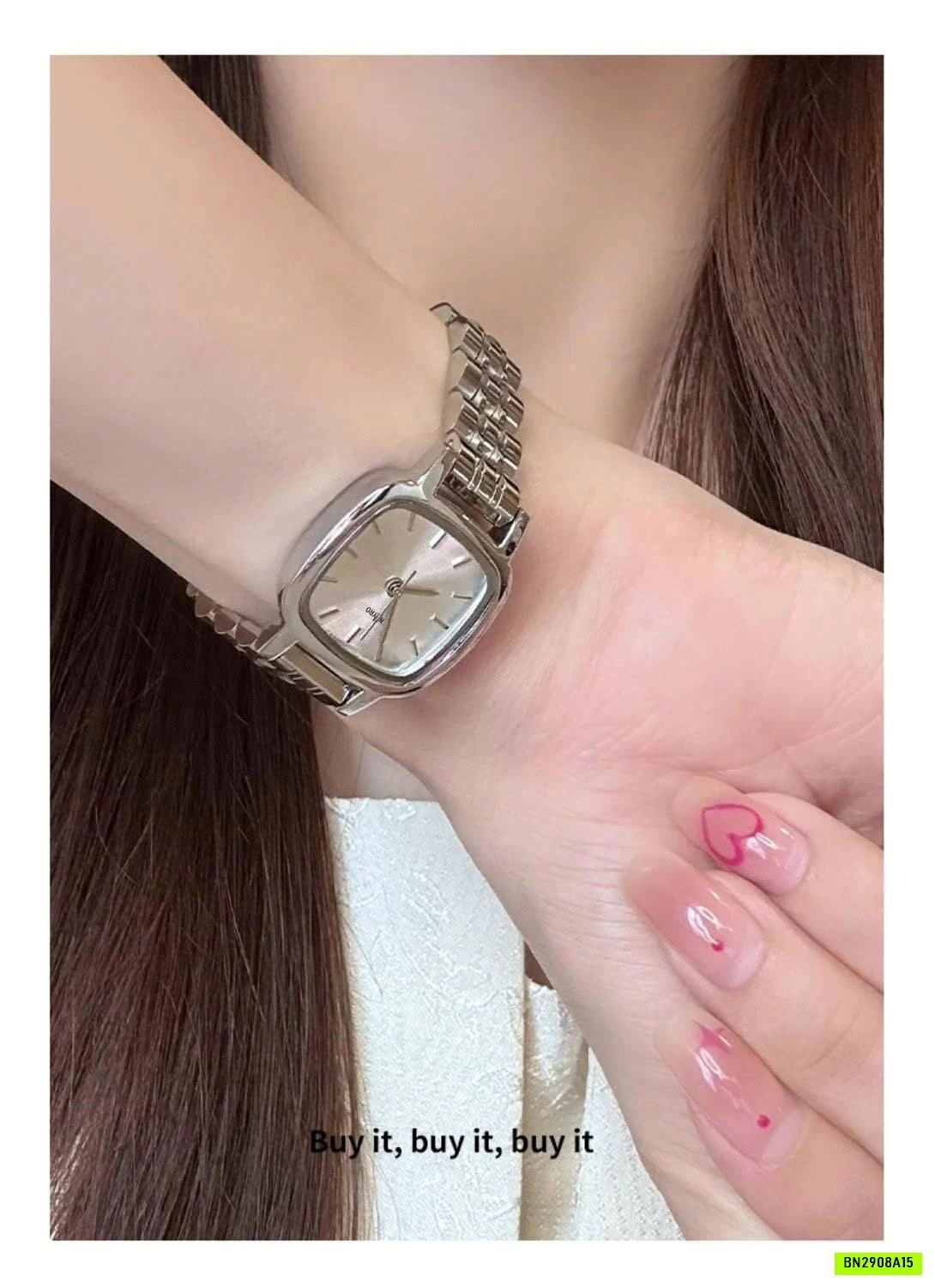 ĐỒNG HỒ NỮ MẶT VUÔNG NHỎ XINH