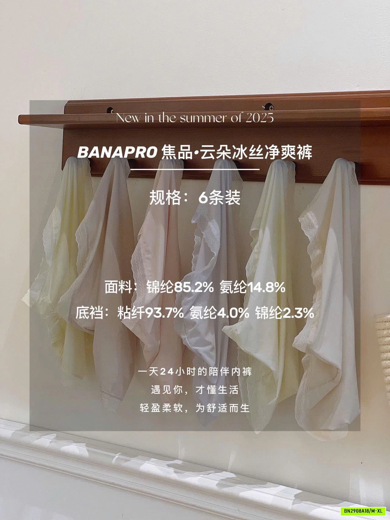 HỘP 6 QUẦN CHIP ICE SILK BANAPRO
