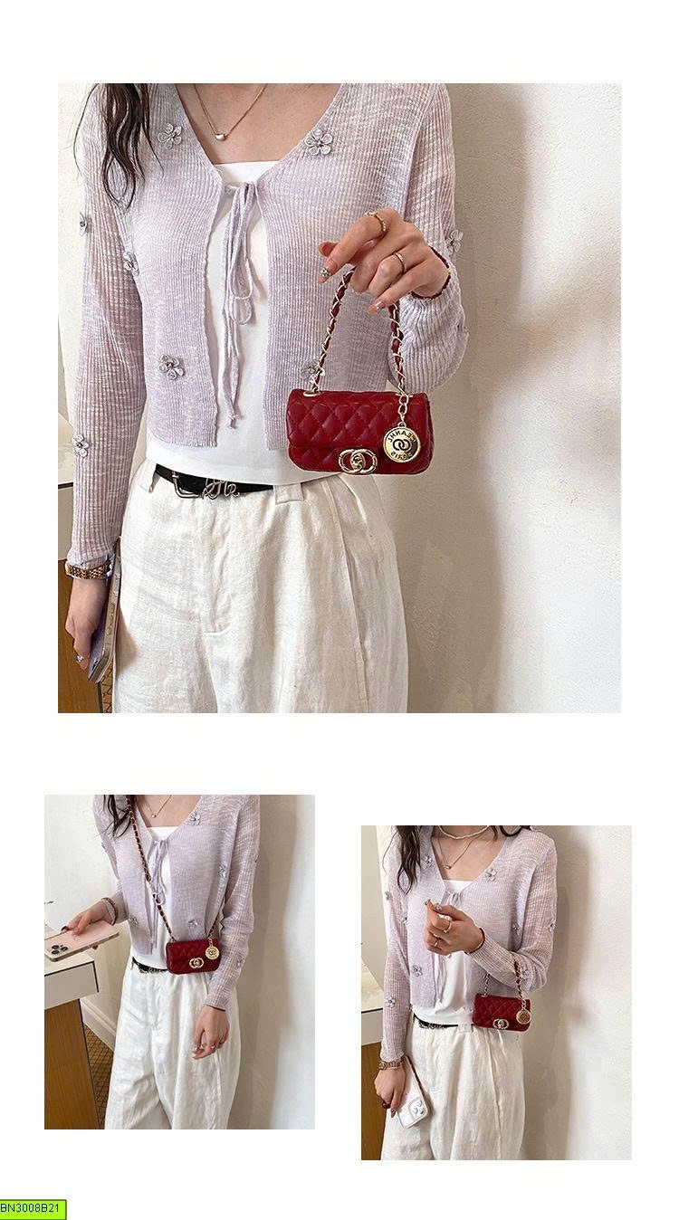TÚI XÁCH MINI CH.AN.EL DỄ THƯƠNG CHO BÉ