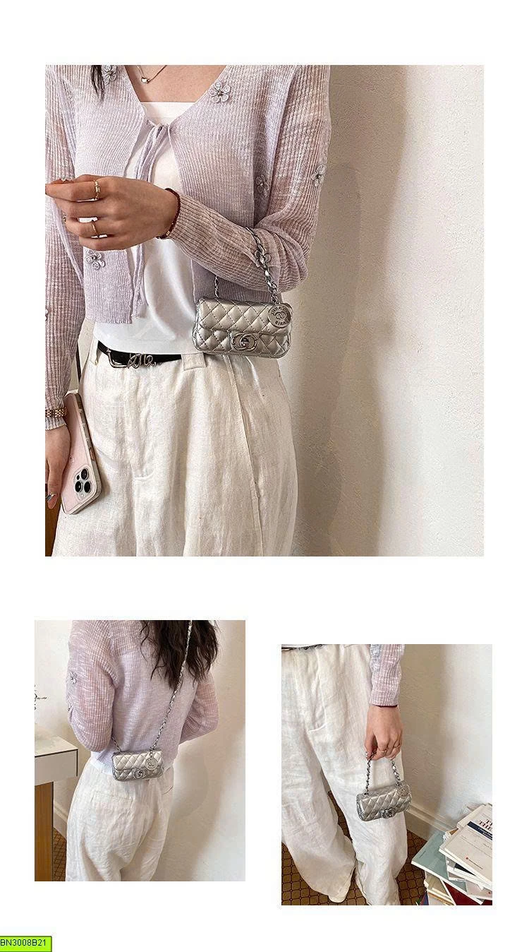 TÚI XÁCH MINI CH.AN.EL DỄ THƯƠNG CHO BÉ