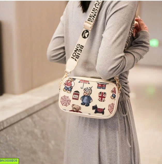 TÚI ĐEO VAI BEIBAOBAO MINI BẢN CHỮ NHẬT