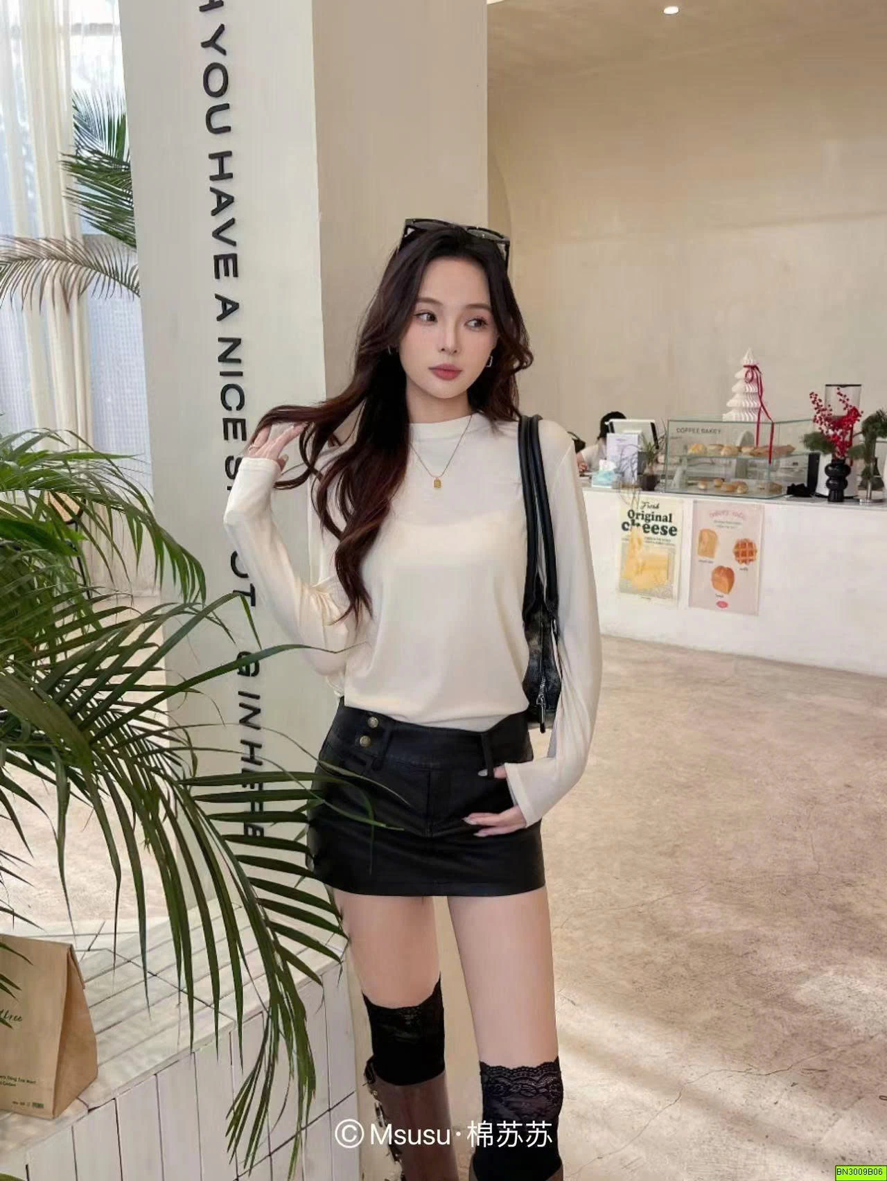 ÁO THUN TRƠN MÀU DÀI TAY NỮ