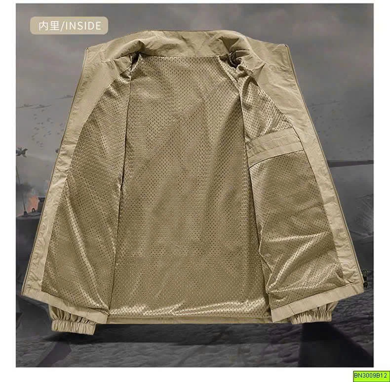 ÁO KHOÁC GIÓ MỎNG BASIC CHO NAM
