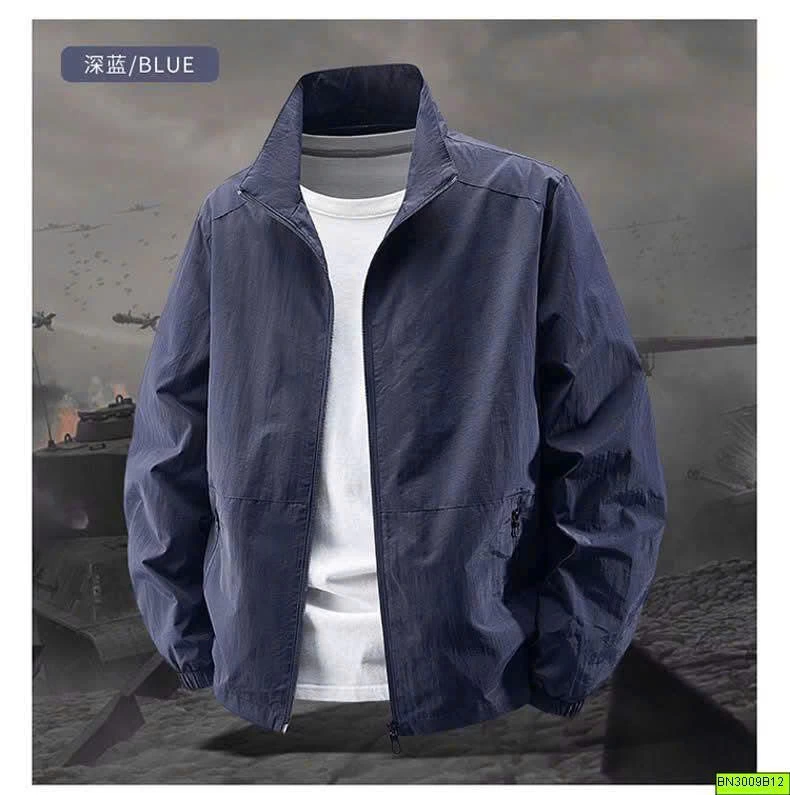 ÁO KHOÁC GIÓ MỎNG BASIC CHO NAM