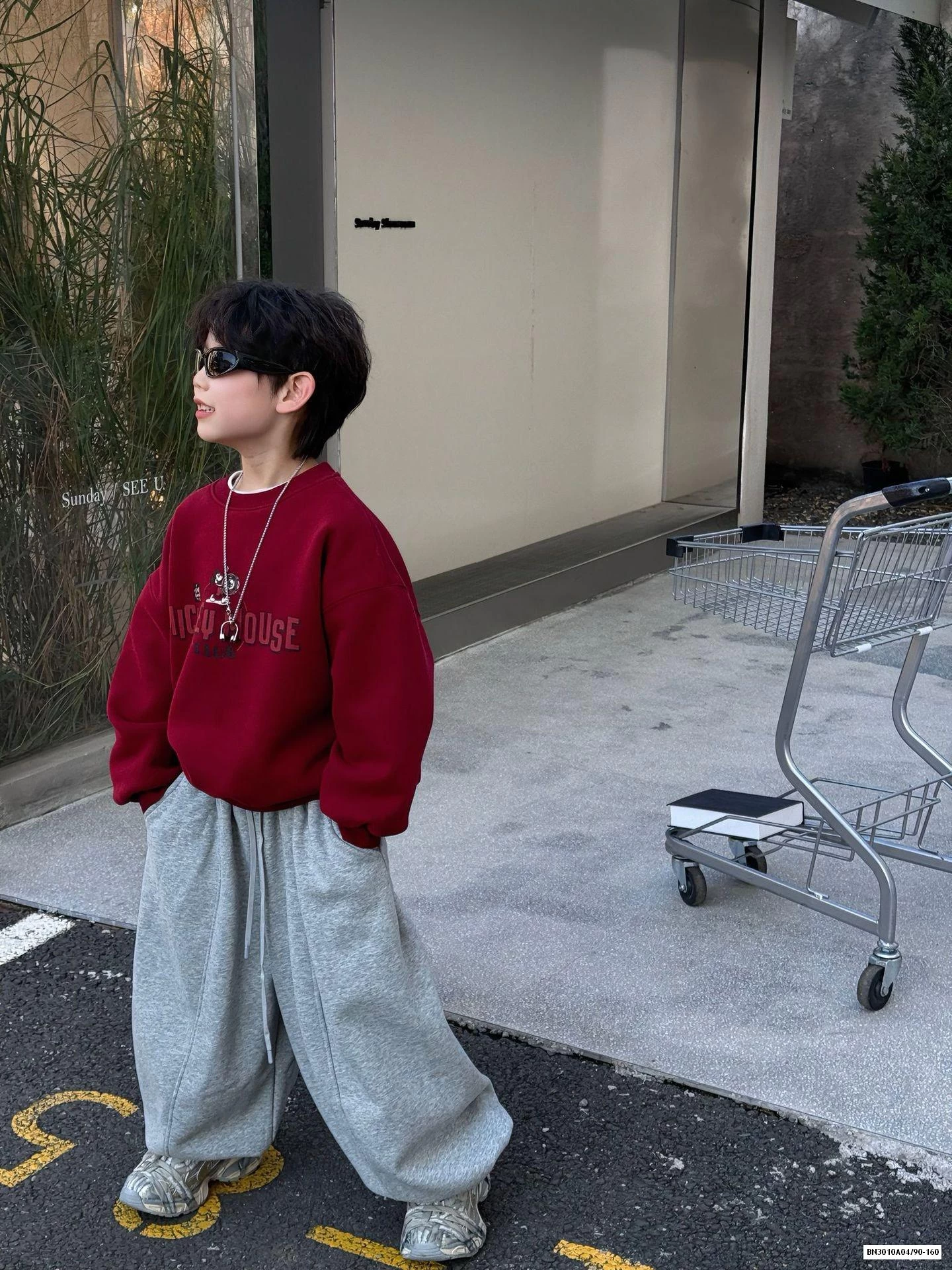 ÁO NỈ MICKEY LÓT NHUNG