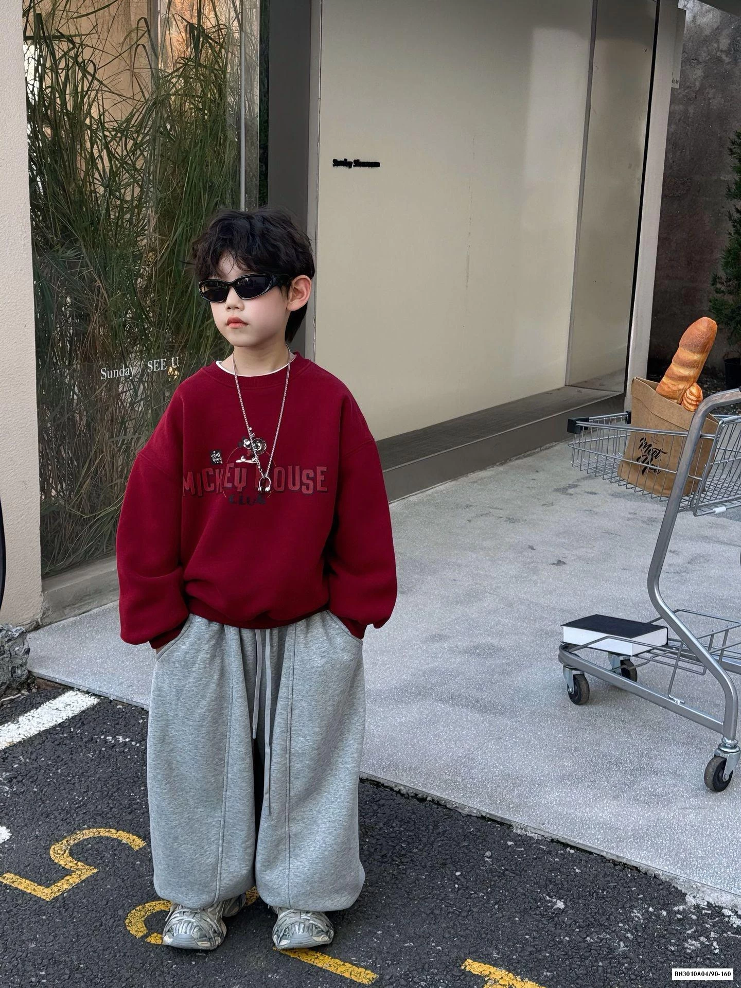 ÁO NỈ MICKEY LÓT NHUNG