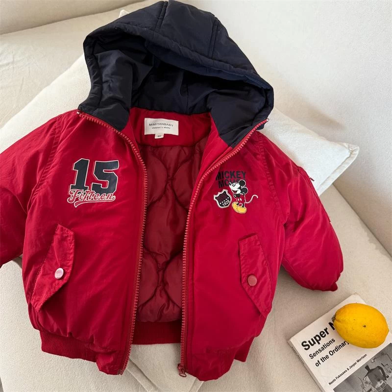 KHOÁC TRẦN BÔNG MICKEY LIỀN MŨ MMY