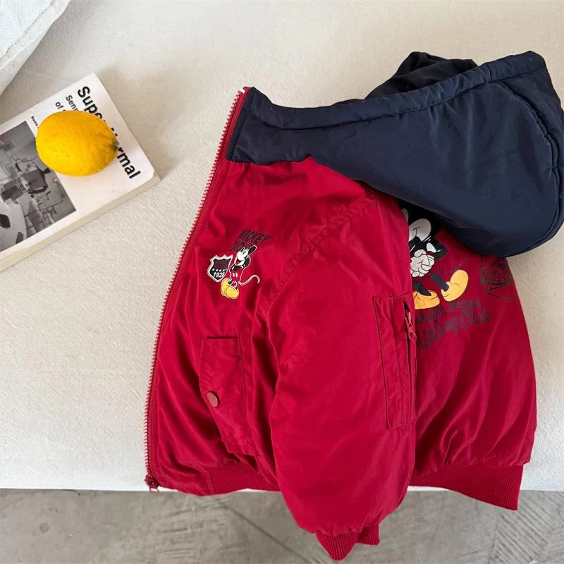 KHOÁC TRẦN BÔNG MICKEY LIỀN MŨ MMY