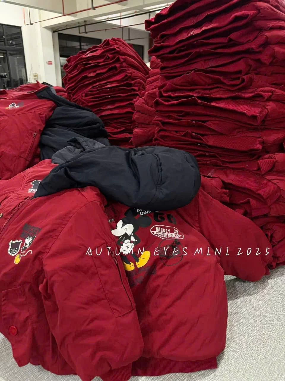 KHOÁC TRẦN BÔNG MICKEY LIỀN MŨ MMY