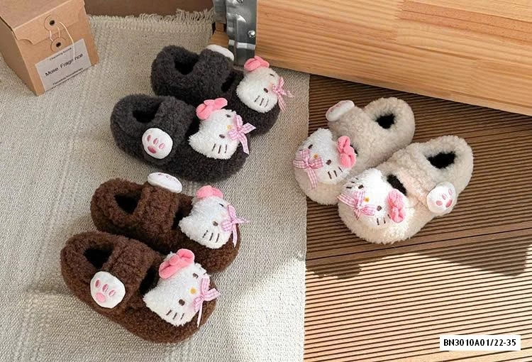 GIÀY LÔNG KITTY DỄ THƯƠNG