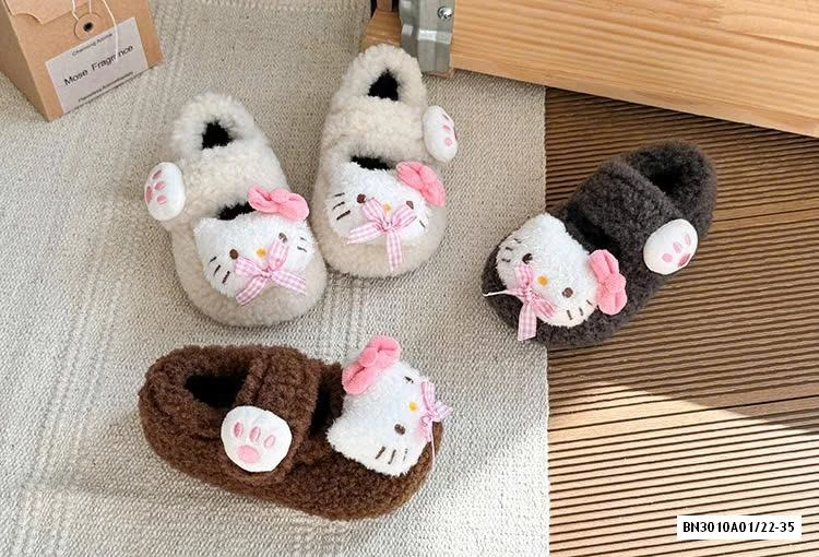 GIÀY LÔNG KITTY DỄ THƯƠNG