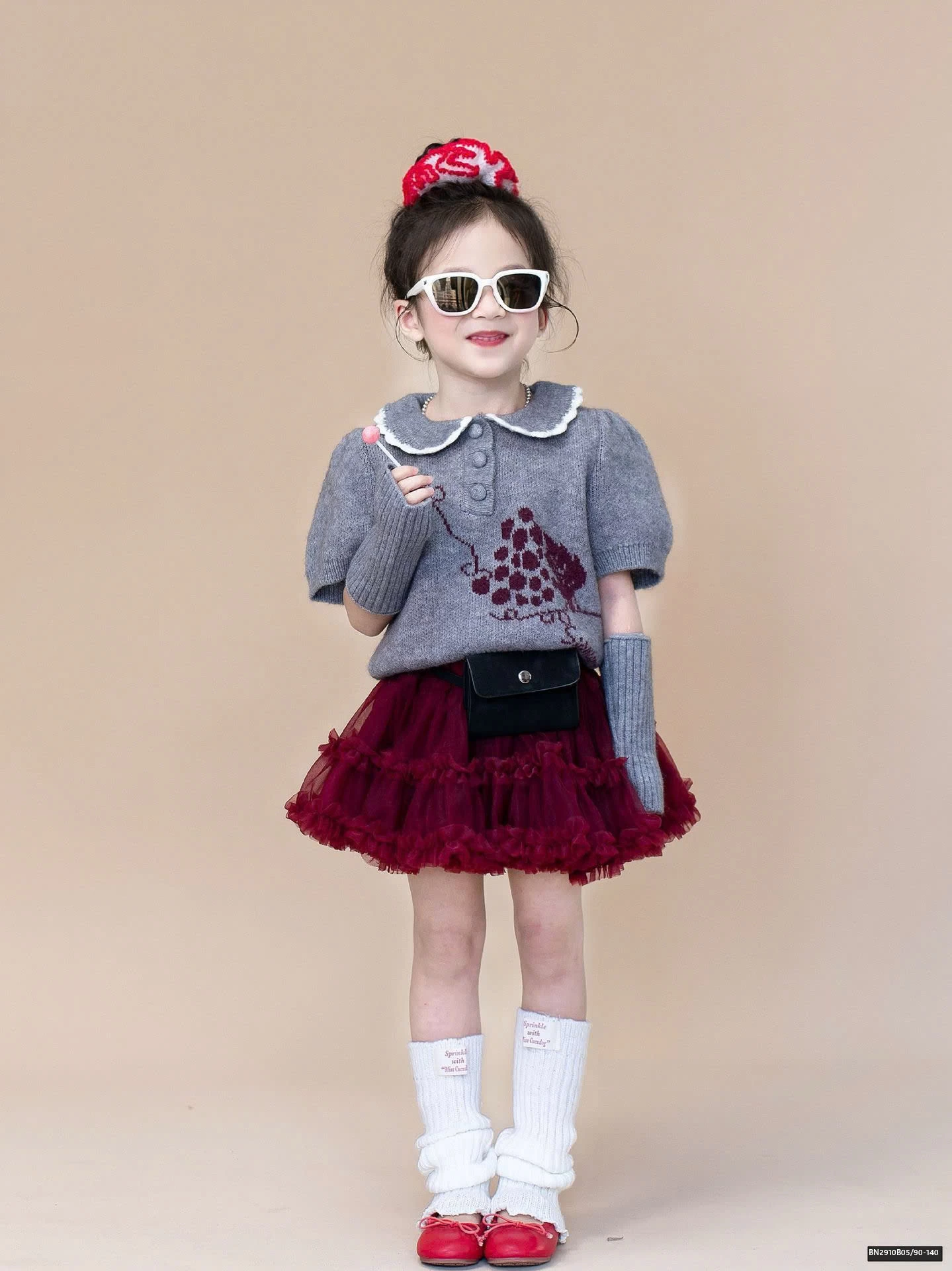 SÉT ÁO LEN NGẮN TAY MIX CHÂN VÁY VOAN BỒNG