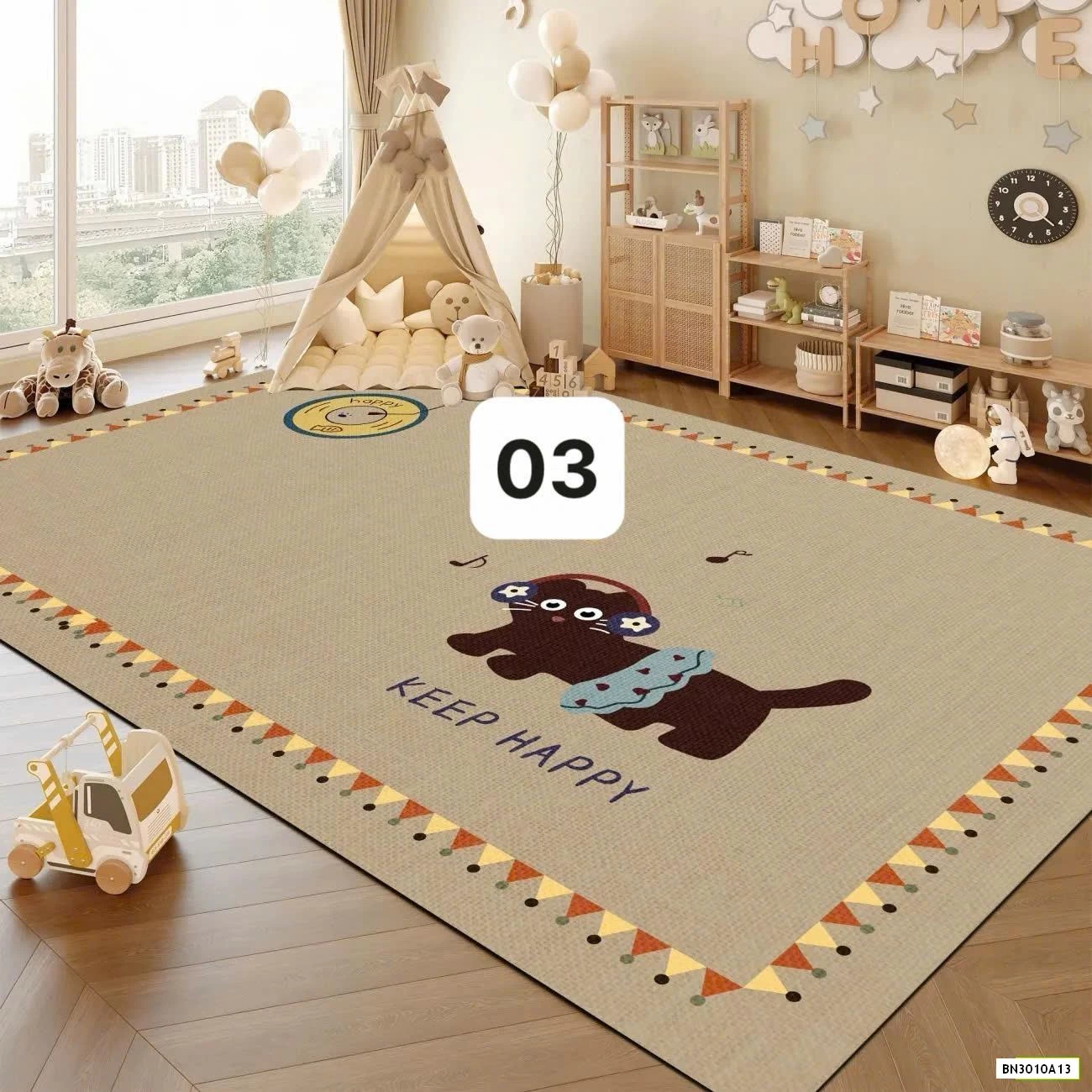 THẢM NỈ TRẢ SÀN VINTAGE