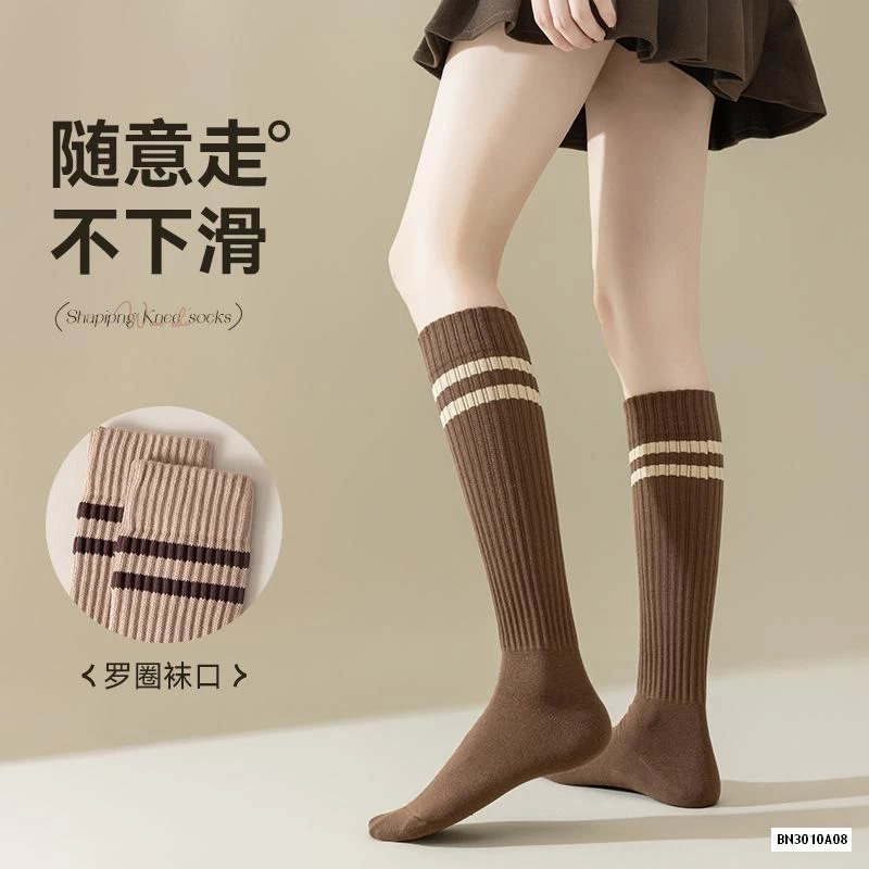 SÉT 3Đ TẤT CAO CỔ KẺ 2 VẠCH NỮ