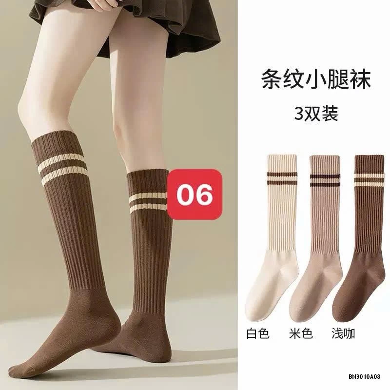 SÉT 3Đ TẤT CAO CỔ KẺ 2 VẠCH NỮ