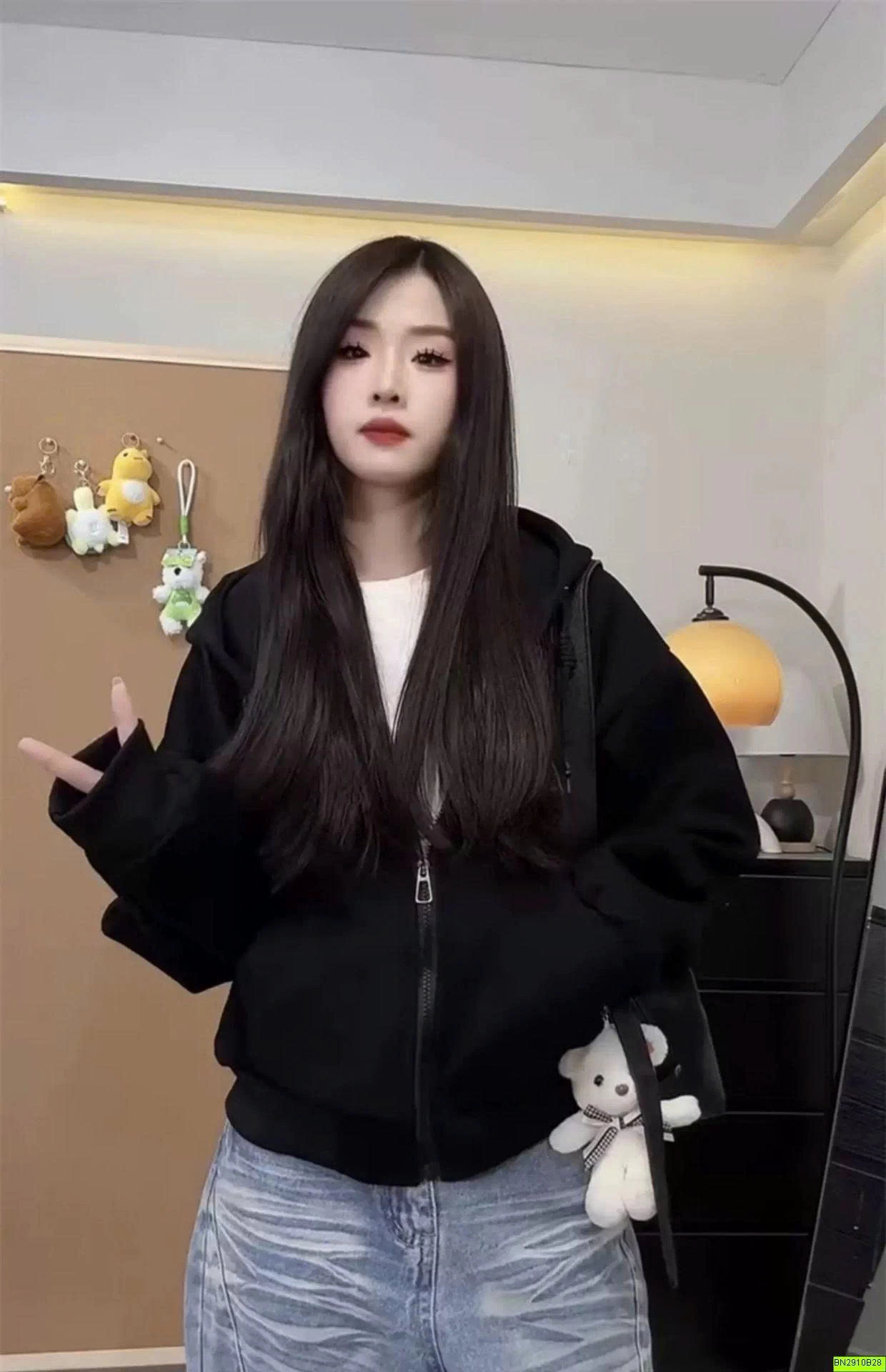 ÁO KHOÁC NỈ MŨ