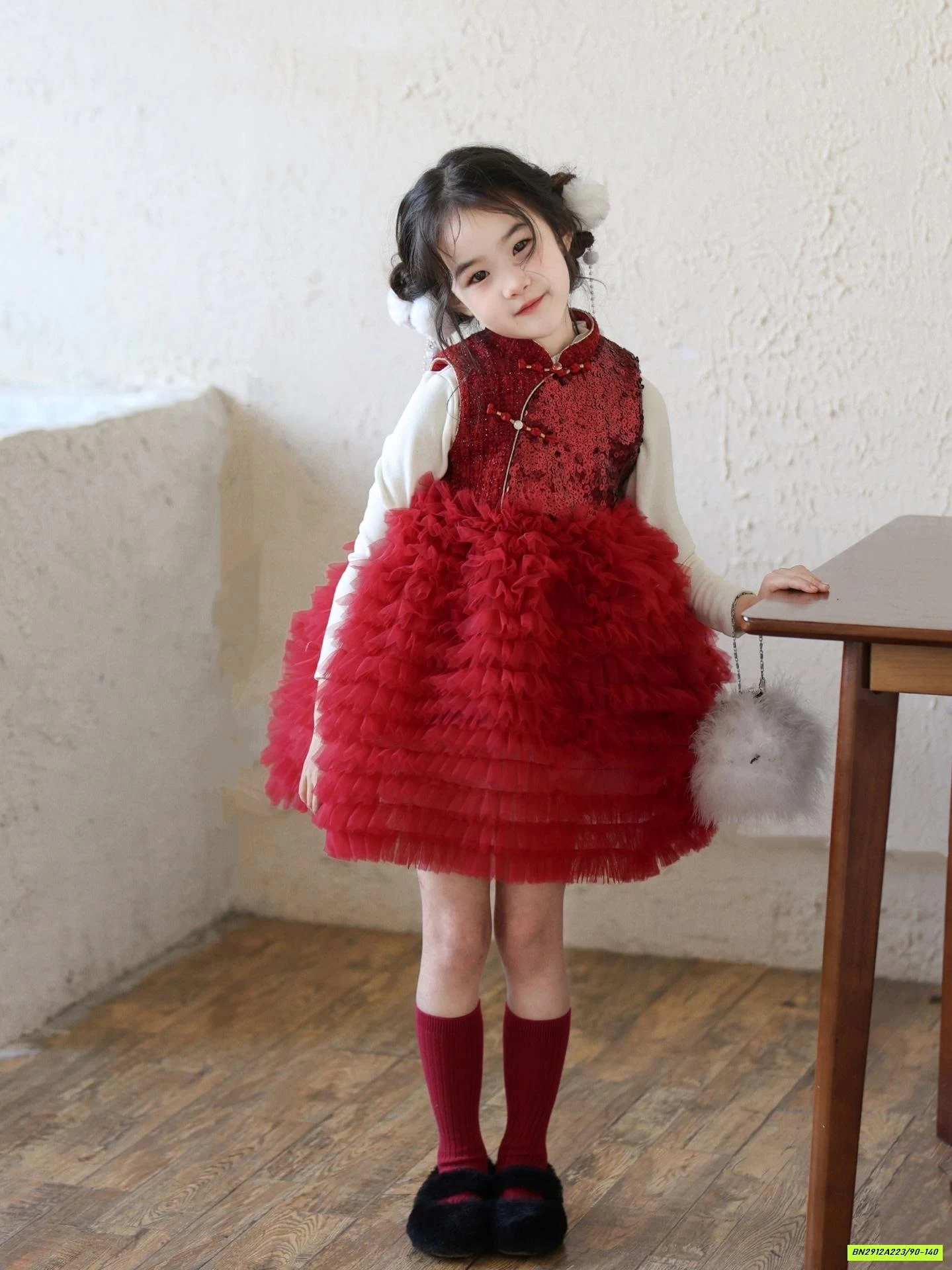 ĐẦM CỔ TÀU TUTU ĐỎ SIÊU XINHHHH