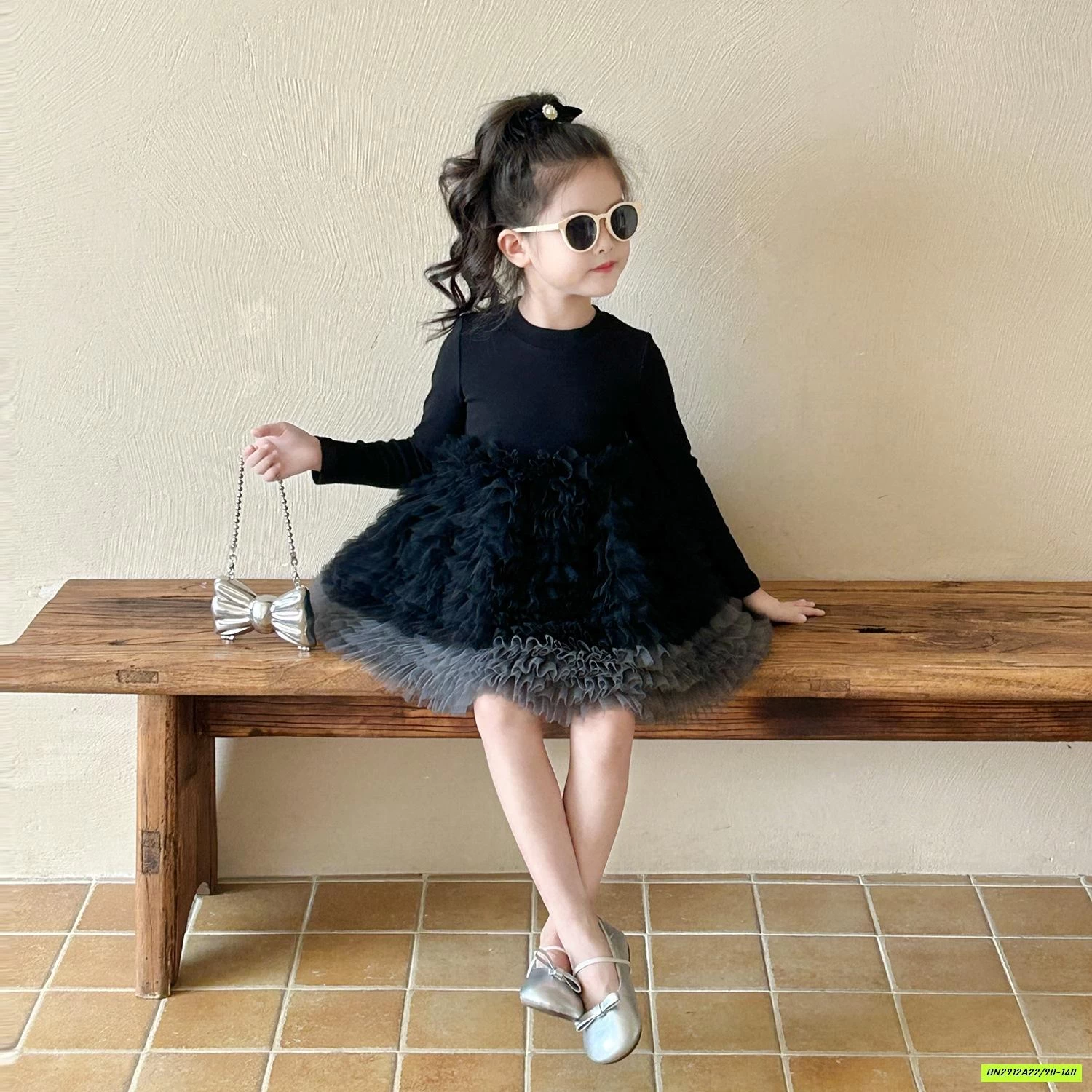 ĐẦM XÒE TUTU THIÊN NGA ĐEN