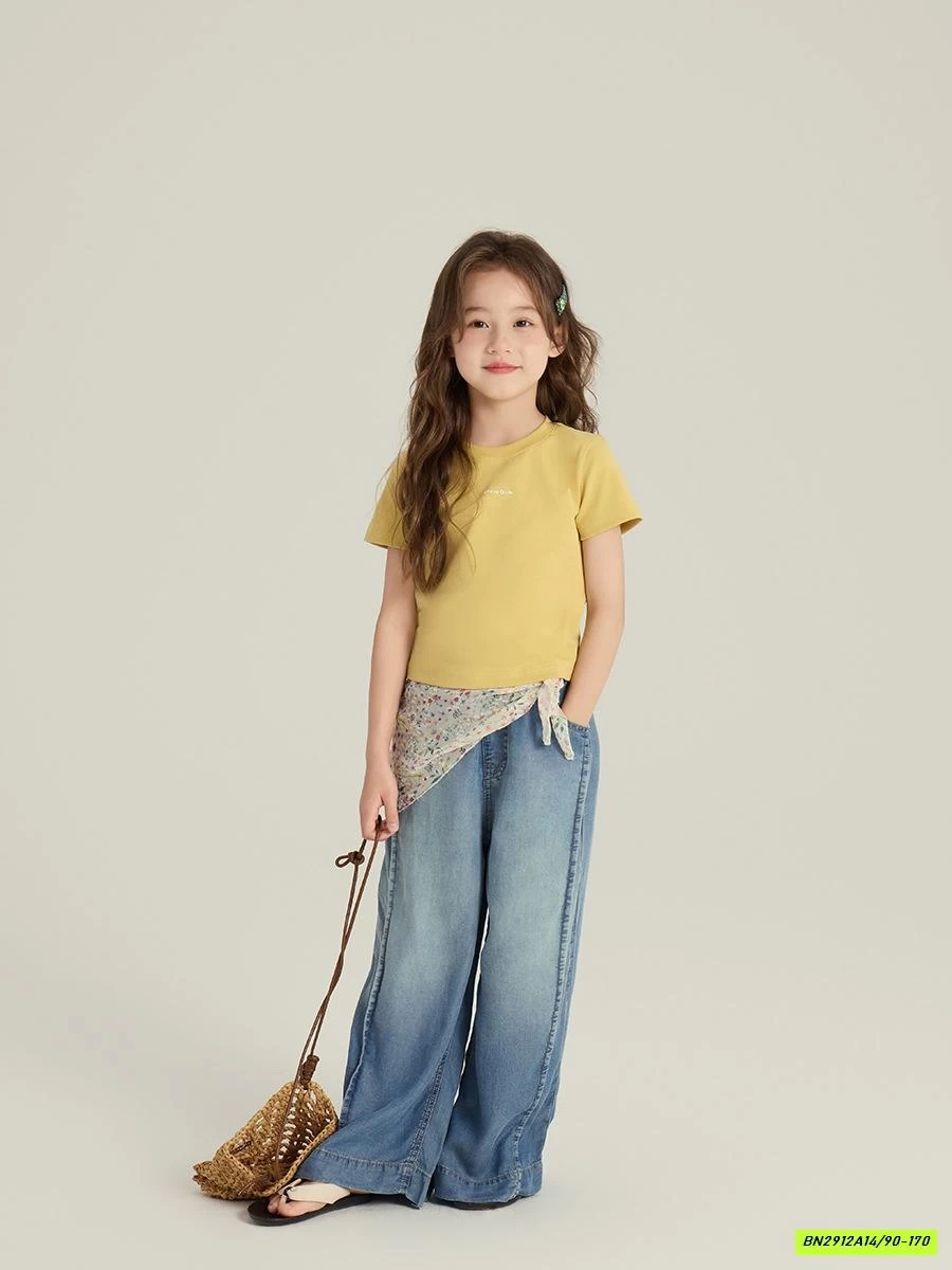 CROPTOP CỔ TRÒN TRƠN MÀU 25C203 AMBB