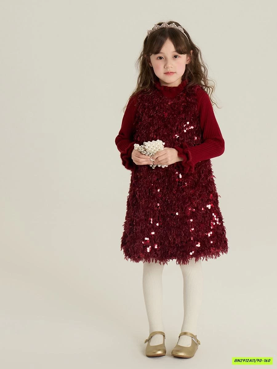 ĐẦM ĐỎ BLING TRẦN TRÁM AMBB