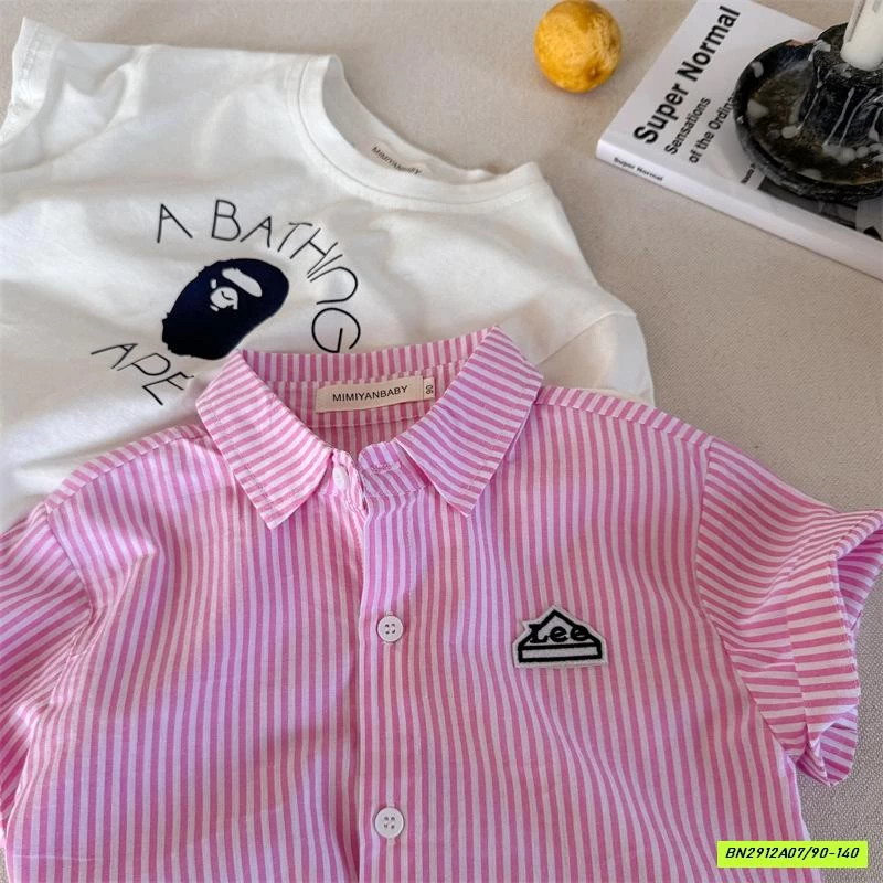 SƠ MI NGẮN TAY LOGO MMY