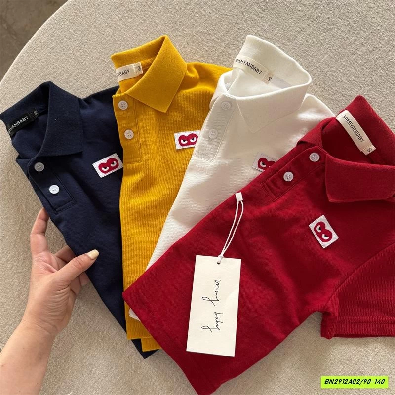 POLO LOGO TRÁI TIM MMY