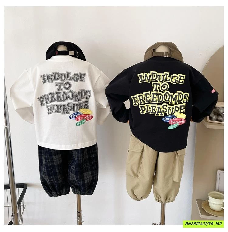 ÁO THUN IN CHỮ LƯNG CHUANCHUANMA