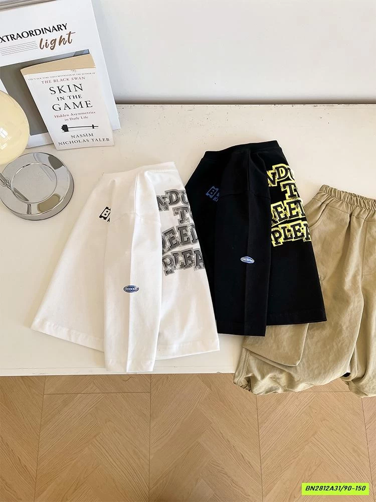 ÁO THUN IN CHỮ LƯNG CHUANCHUANMA