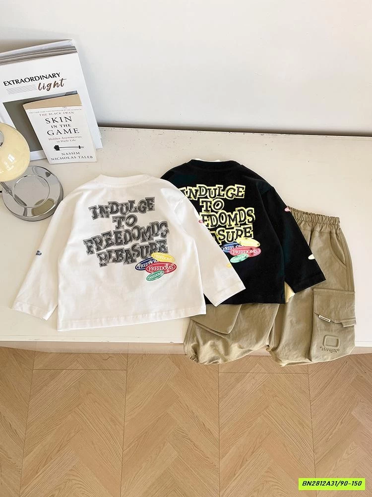 ÁO THUN IN CHỮ LƯNG CHUANCHUANMA