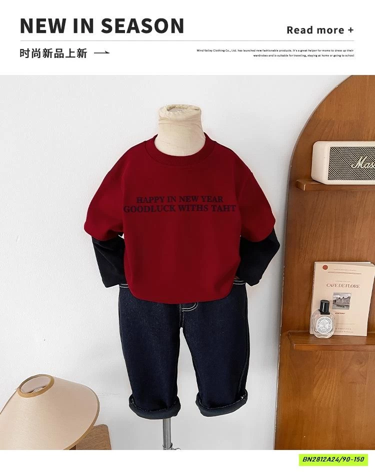 ÁO THUN ĐỎ GIẢ 2 LỚP CHUANCHUANMA