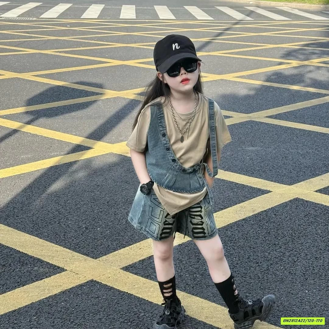 ÁO THUN PHỐI JEANS MIX SHORT JEANS