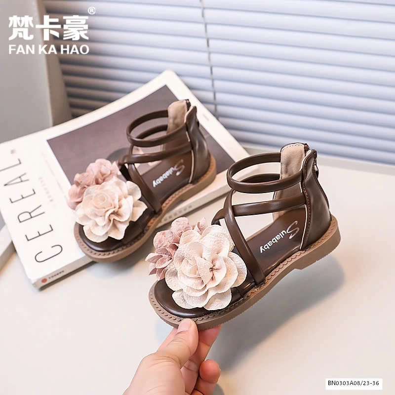 SANDAL CHIẾN BINH GẮN HOA