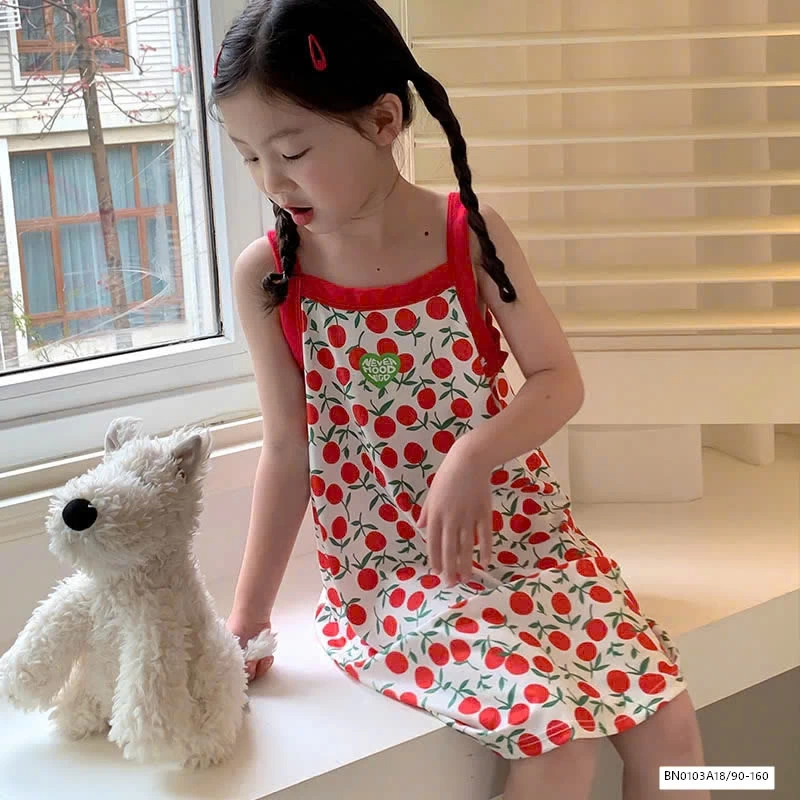 ĐẦM 2 DÂY HOA XINH XẮN